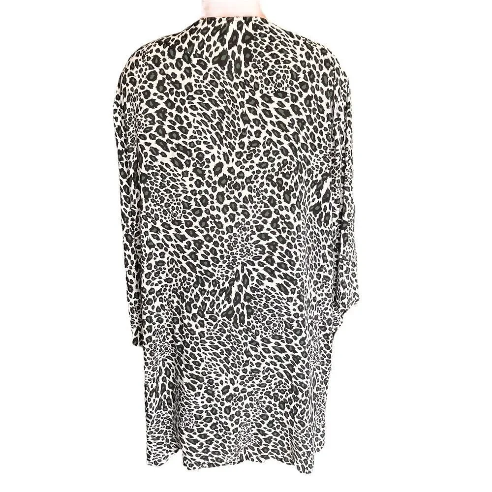 Jantzen Woven Printed Cover-Up Topper